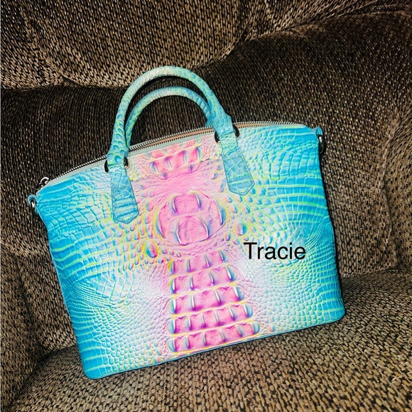 1st edition Brahmin Cotton Candy medium Duxbury. - Picture 3 of 13